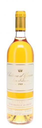 1989 Chateau d’Yquem Sauternes 750ml